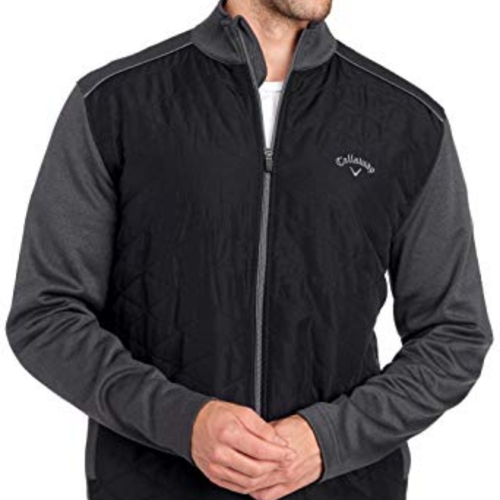 CALLAWAY Iron Gate Heather Golf Jacket Mens Medium